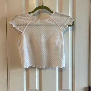 Dolce Vita White Crop Top, Size XS